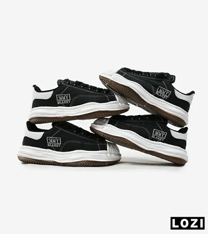 کفش کتانی مردانه مشکی BLAKEY LOW SNEAKER