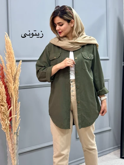 مانتو لینن الی ( دارای ایراد جزیی )