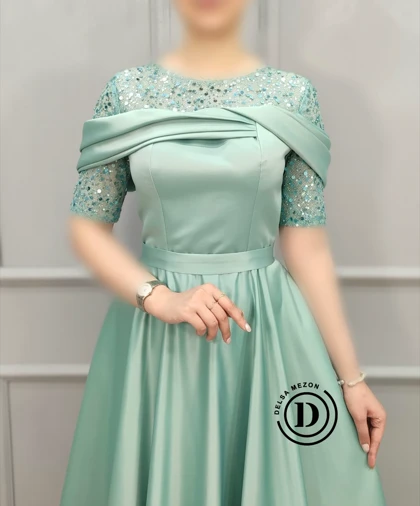 پیراهن بلند ملکه 7015