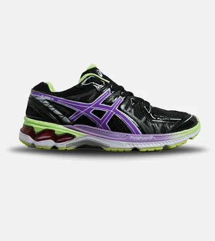 کفش کتانی زنانه مشکی بنفش ASICS KAYANO 20