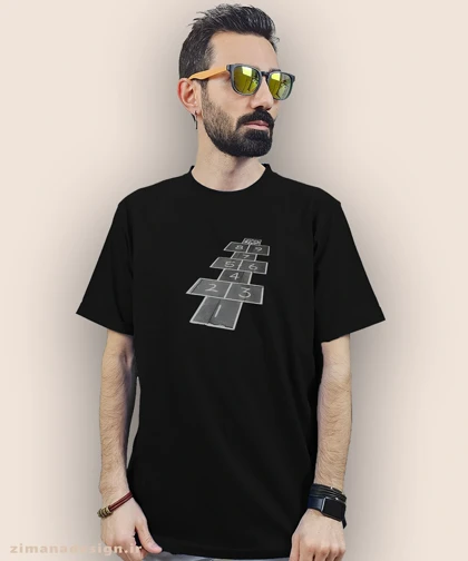 تیشرت مردانه و زنانه نوستالژی طرح بازی لی لی