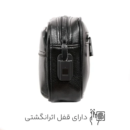 کیف دستی چرمی Mont Blanc مدل MB3052-Pro با قفل هوشمند اثر انگشتی