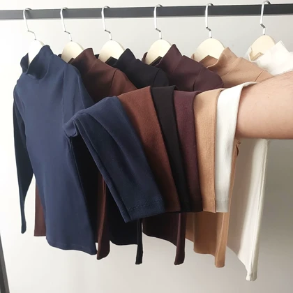 بلوز کبریتی یقه 5 سانت