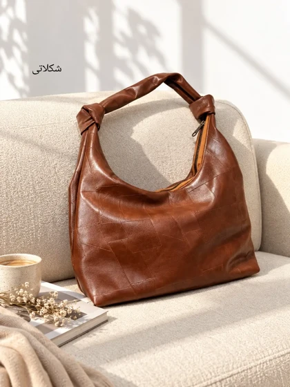 کیف زنانه چرم ماه آفرید