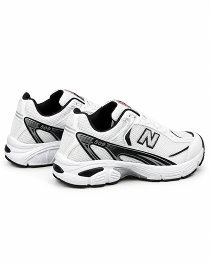 کتانی بزرگ پا مدل نیوبالانس 509 سفید مشکی New Balance509