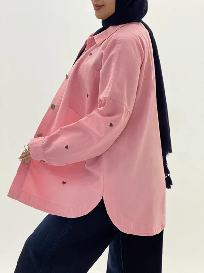 4051-شومیز کتان وارداتی نیواد