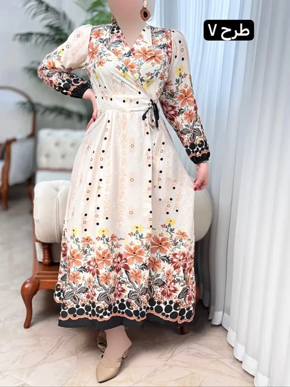 پیراهن بلند سوگل 3175