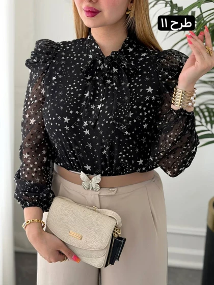 شومیز روژین 0495