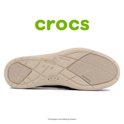 لوفر زنانه کراکس - Crocs Walu Loafer Khaki/Canary
