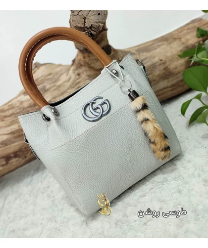 کیف دستی دوشی مدل گوچی خزدار