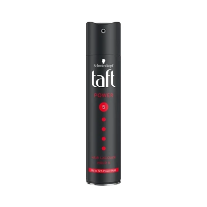 اسپری حالت‌دهنده مو تافت Taft مدل Power 5 با ماندگاری 72 ساعته