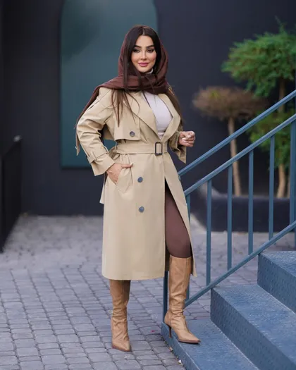 بارانی بلند کد 754