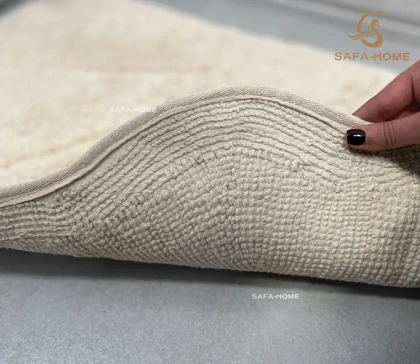 پادری پنبه‌ای طرح گل نیم دایره