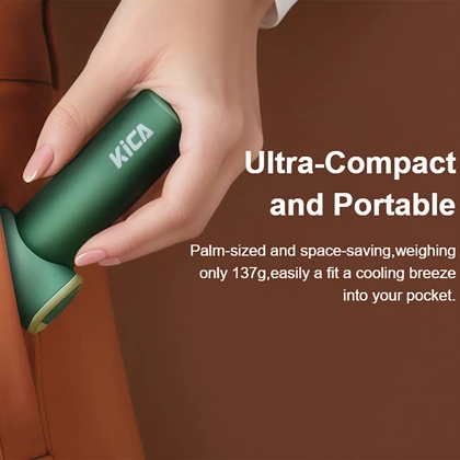 جت فن شارژی کیکا KiCA مدل Jet Fan Mini با بدنه آلومینیومی