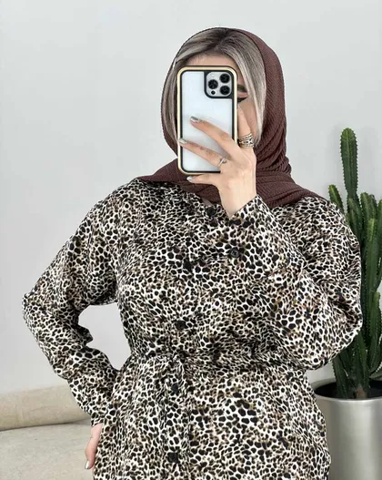 شومیز پلنگی(41)کد3480