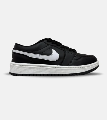 کتانی نایک ایر فورس مشکی سفید مردانه و زنانه مدل 9166 Nike Air Force