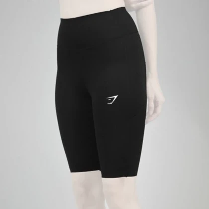 بایکر ورزشی زنانه جیم شارک مدل 775 مشکی