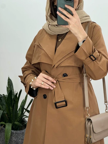 بارانی آستردار بلوط