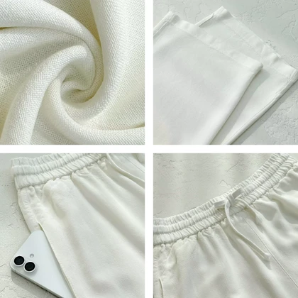 شلوار بگ لینن زنانه