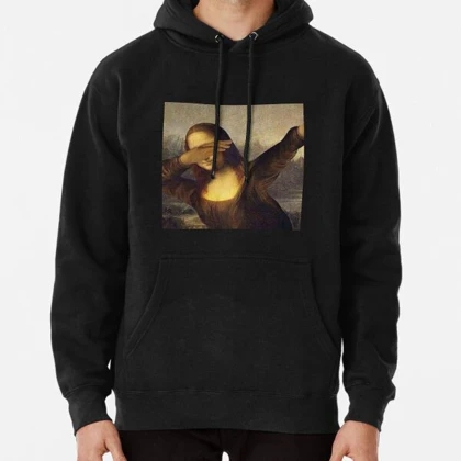 هودی طرح mona lisa DABBING! DAB!