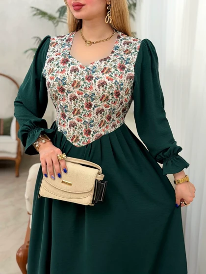 پیراهن سوزندوزی پروانه 3780