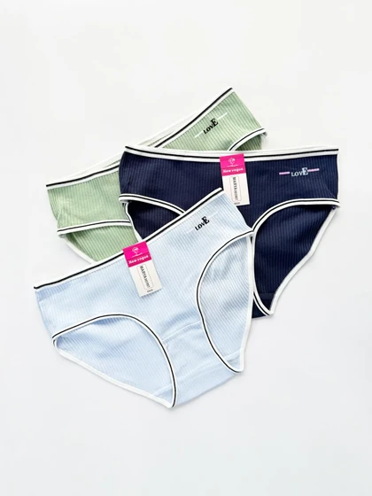 شورت اسلیپ کبریتی نوار دوزی نوشته Love