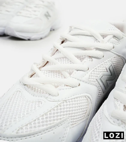 کفش کتانی مردانه و زنانه سفید NEW BALANCE 530 مدل 3145