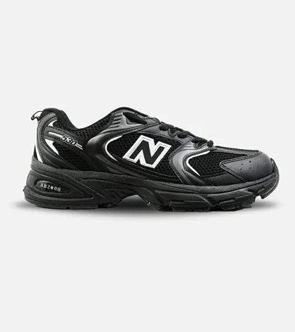 کفش کتانی مردانه و زنانه مشکی NEW BALANCE 530