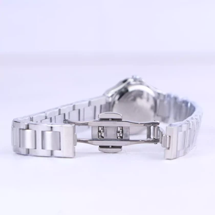ساعت مچی سیکو زنانه فلزی نقره ای قاب چندضلعی L 2521/2