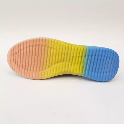 کفش راحتی زنانه اسکچرز مدل Go walk نارنجی برفکی