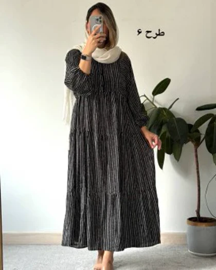 پیراهن نخی وارداتی هلیا