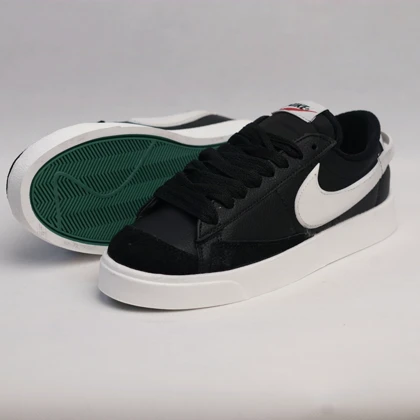 کفش کتانی نایک بلیزر ساق کوتاه مشکی کد 294884