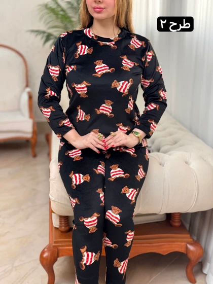 ست مخمل تدی 3402