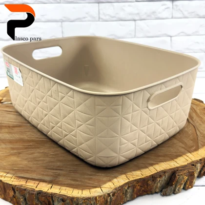 سبد گاباردین 12 لیتری زیبا