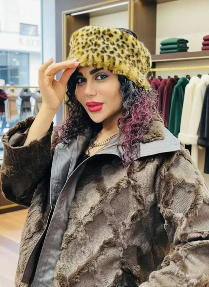 هدبند روسی پلنگی