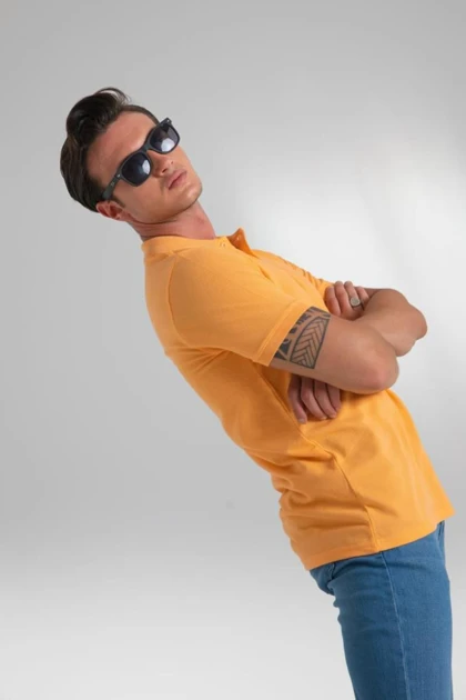 تیشرت یقه پولو مردانه hlt-jeans