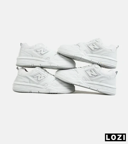کفش کتانی مردانه و زنانه سفید NEW BALANCE 550