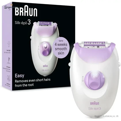 اپیلاتور براون مدل BRAUN SE3-000