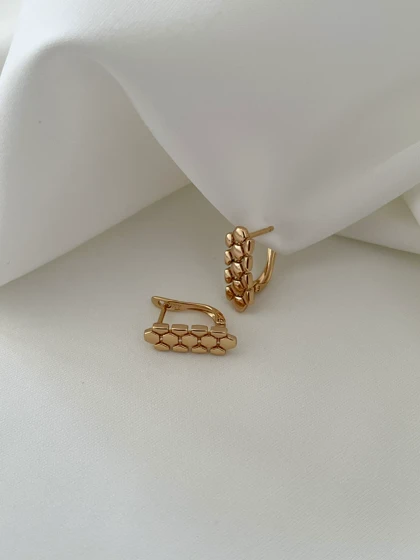 گوشواره پوست ماری ژوپینگ