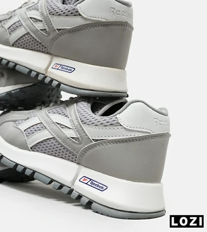 کفش کتانی مردانه و زنانه طوسی سفید Reebok