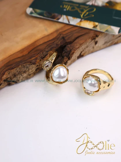 انگشتر زنانه طرح طلا فشن کد R4156