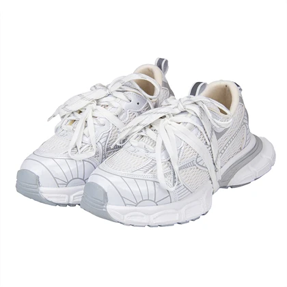 کفش کتانی زنانه بالنسیاگا مدل Balenciaga3xl سفید طوسی