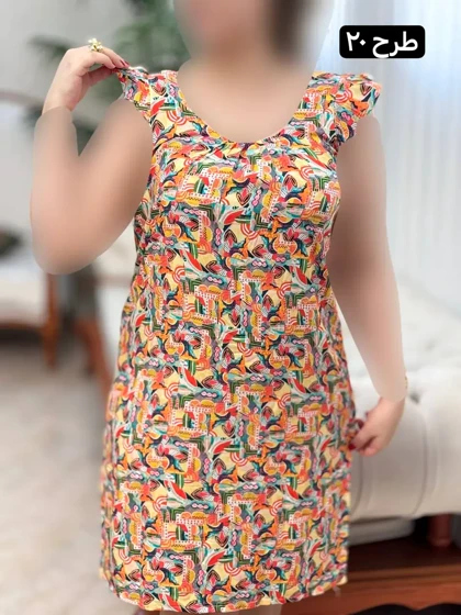 پیراهن نخی سه بعدی 2909