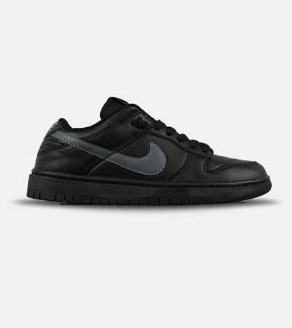 کفش کتانی مردانه و زنانه مشکی طوسی نایک NIKE SB Dunk مدل 7521