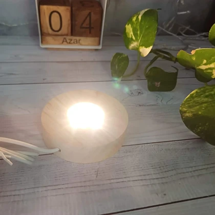 چراغ رومیزی/خواب مدل گوی کریستالی طرح فضانورد