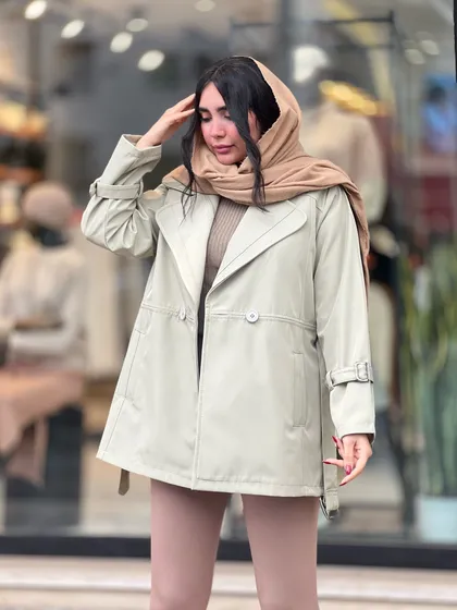 بارانی یقه انگلیسی کد 702
