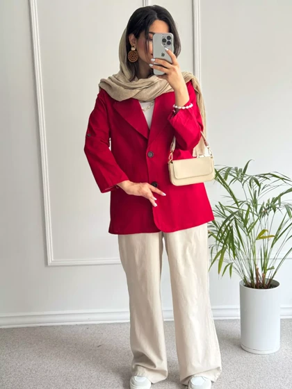 مانتو کتی لینن هدیه