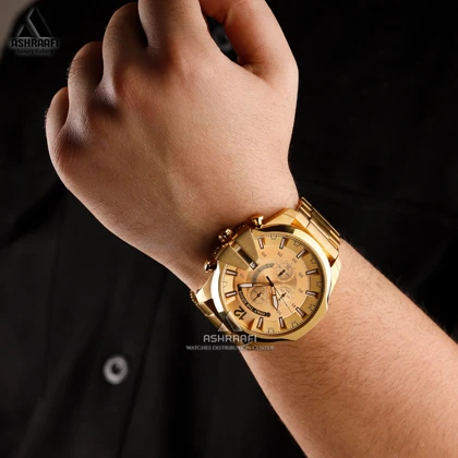 ساعت دیزل طلایی Diesel DZ-4282G