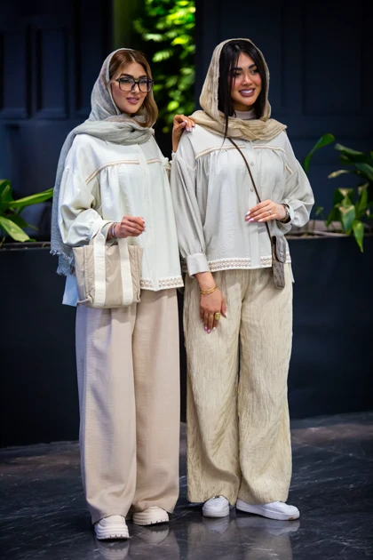 مانتو کرسپو سینه چین خرجکار کنفی