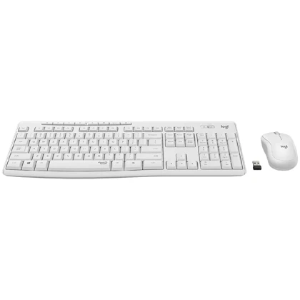 ست موس و کیبورد بی سیم بی صدا لاجیتک MK295